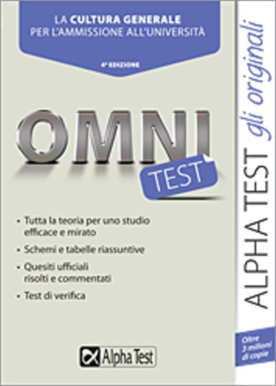 Omnitest. La cultura generale per le prove di ammissione all'università